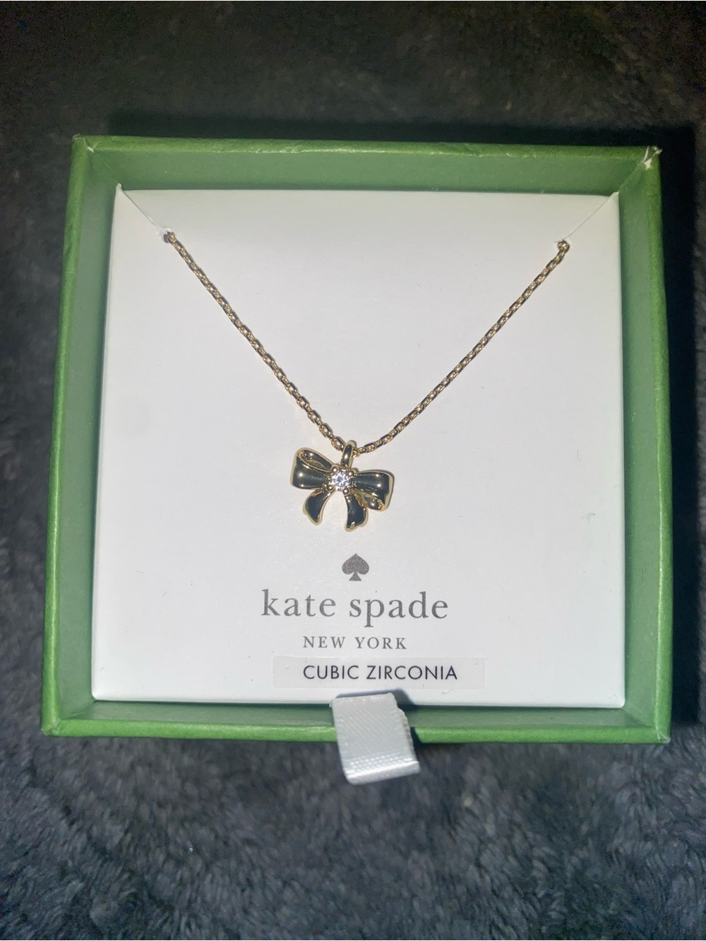 BNIB Kate Spade NY Mini Bow Pendant Necklace $65